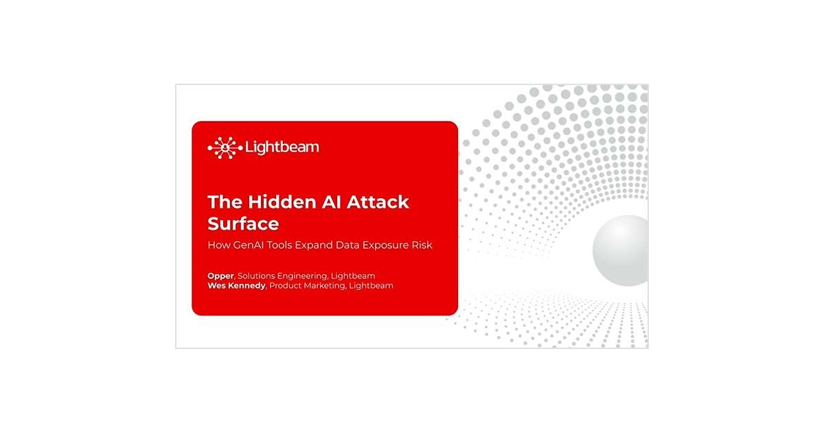 The Hidden AI Attack Surface: How GenAI Tools Expand Data Exposure Risk
