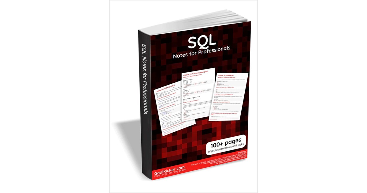 SQL Notes for Professionals