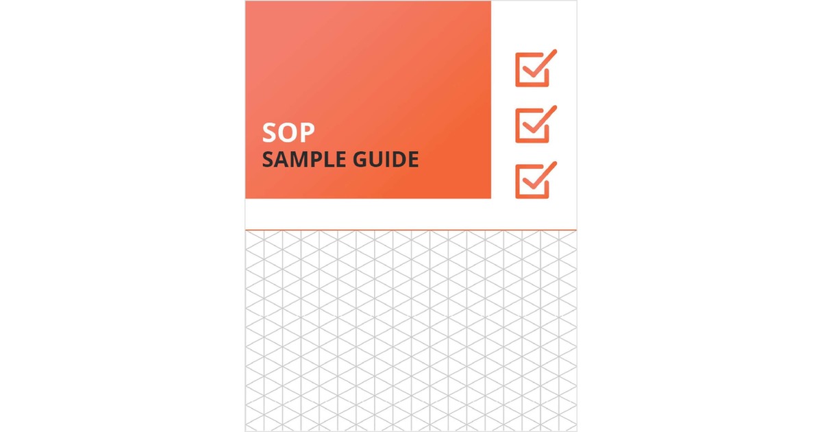 Standard Operating Procedure: An Example Manual for Administrative Professionals
