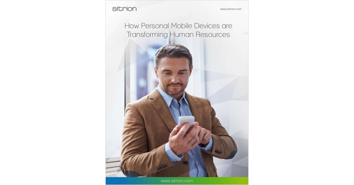 How Mobile Devices Are Transforming Human Resources