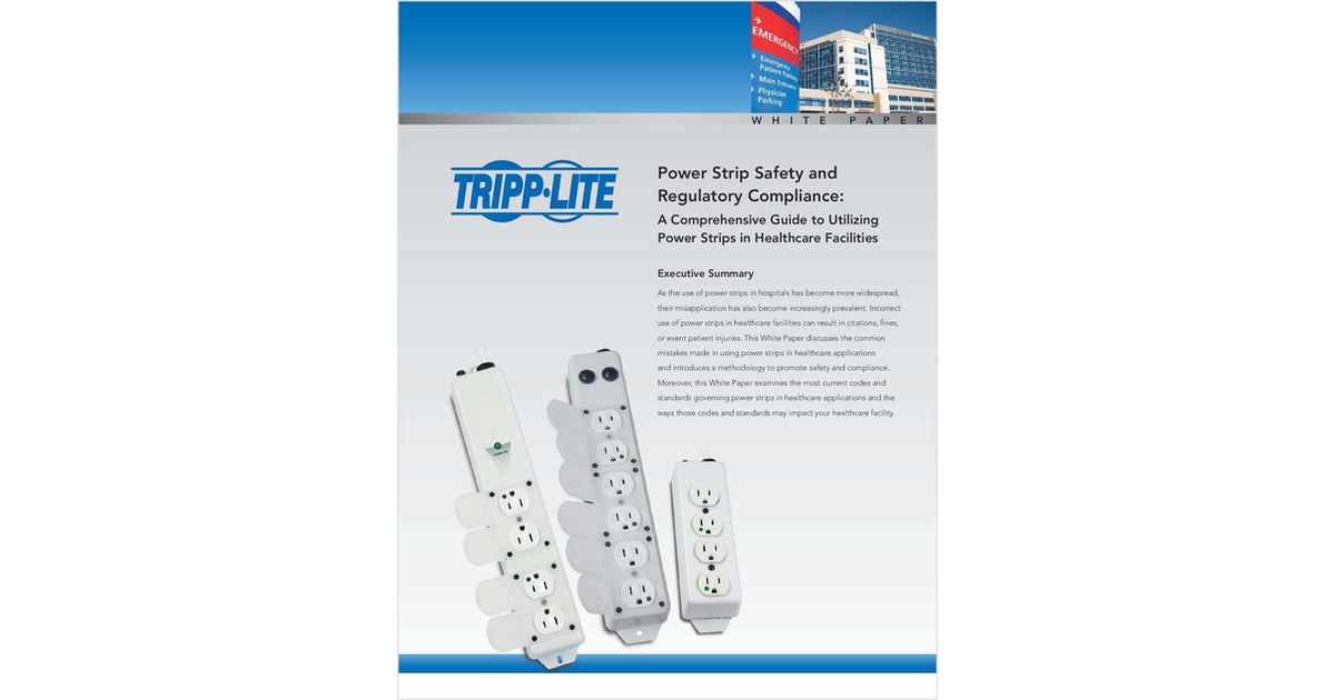 Power Strip Safety and Regulatory Compliance