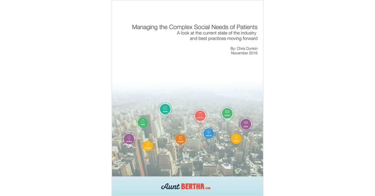 Why do hospitals struggle to manage social needs of patients?