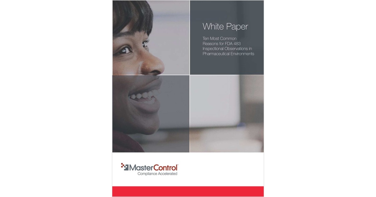Ten Most Common Reasons for FDA 483 Inspectional Observations in Pharmaceutical Environments