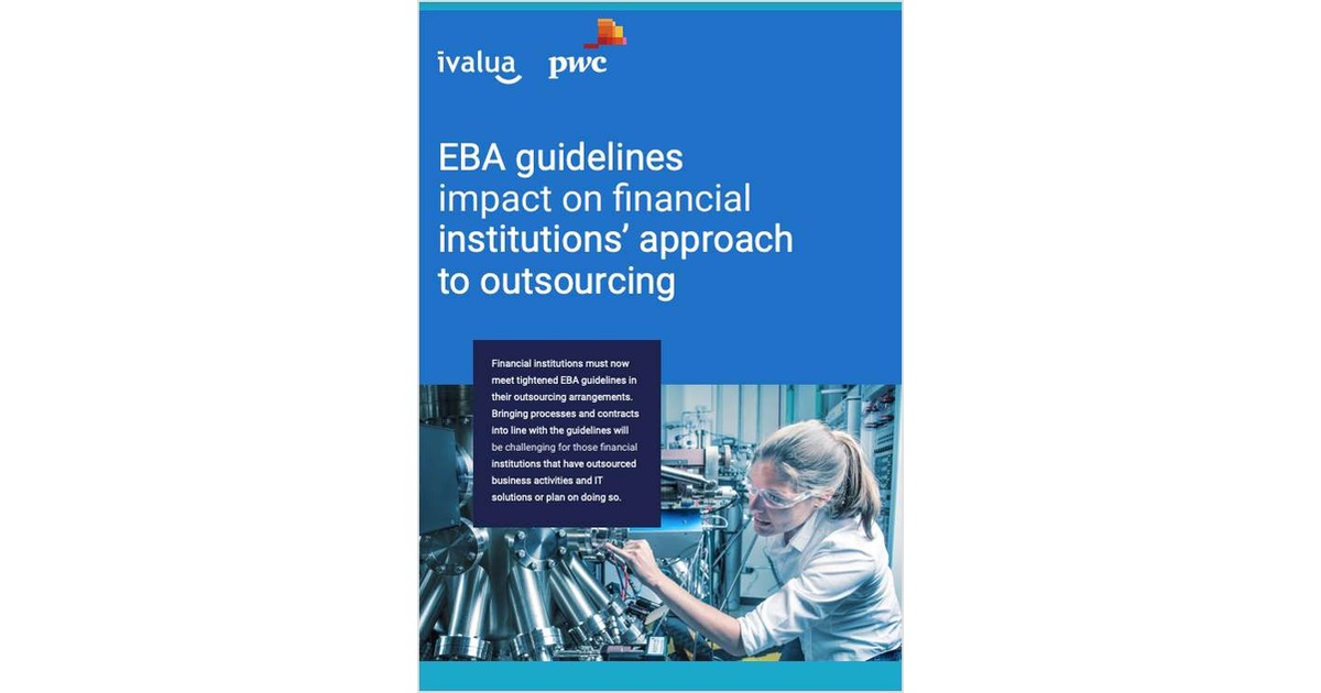 The impact & readiness of the EBA regulations on the Financial industry