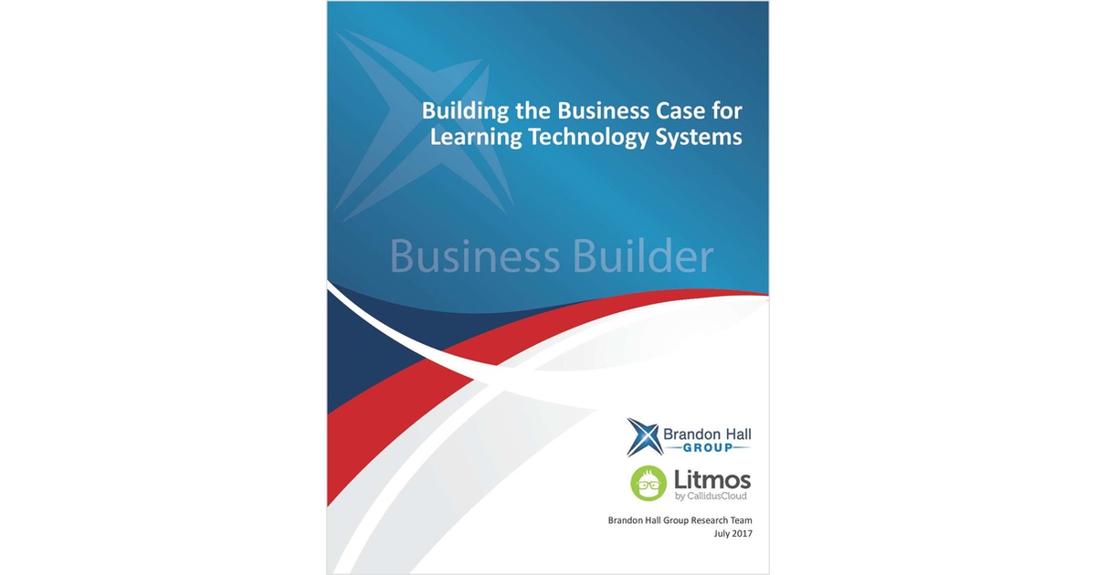 Building the Business Case for Learning Technology Systems