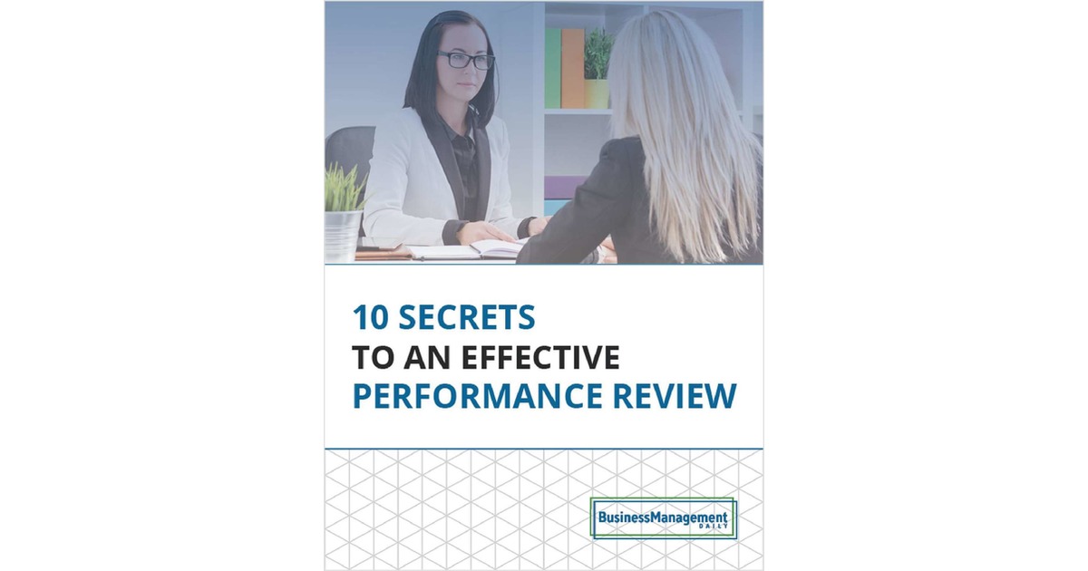 Performance review examples, tips, and secrets