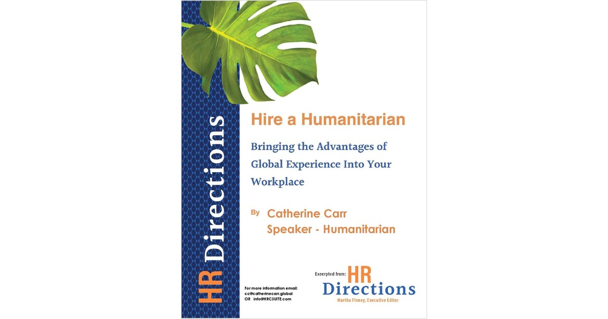 Hire a Humanitarian- HR Directions